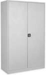 STIER Universalschrank mit 4 Fachb&ouml;den 1950x 120 x 50 mm, Hellgrau