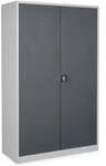 STIER Universalschrank mit 4 Fachb&ouml;den 1950x 120 x 50 mm, Hellgrau,...