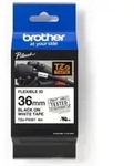BROTHER Schriftbandkassette TZe-FX261 wei&szlig;/schwarz
