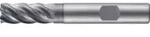 PFERD TOOLS VHM-Fr&auml;ser &Oslash;8mm, 5 Schneiden, 2xDC, Radius 0,5mm, AlCrN beschichtet,
