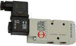 Riegler 3/2-Wegeventil, elpn., ext. Steuerl., mono., G 3/8, NC, 110 V AC