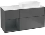 V&B Waschtischunterschrank Finion 120cm, Pl w m, Rg l md b m La, A m