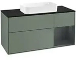 V&B Waschtischunterschrank Finion 120cm, Pl b m, Rg r md b m La, Ol m Lac