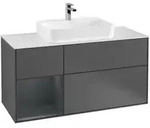 V&B Waschtischunterschrank Finion 120cm, Pl w m, Rg l md b m La, A m
