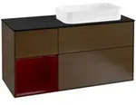 V&B Waschtischunterschrank Finion 120cm, Pl bla m, Reg li Peo, wal ven