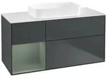 V&B Waschtischunterschrank Finion 120x60 cm, Rg l Oli. m Lac, md bl. m Lac