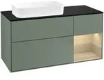 V&B Waschtischunterschrank Finion 120x60 cm, Reg re Oa ven, Oli. m Lacquer