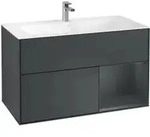 V&B Waschtischunterschrank Wandbeleuchtung Finion 99,6x59,1cm, Rg r md b m La, md b m
