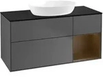 V&B Waschtischunterschrank Finion 120cm, Pl bla m, Reg wal ven, Anthrac. m
