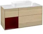V&B Waschtischunterschrank Finion 120cm, Pl wh. m, Reg li Peo, Oa ven