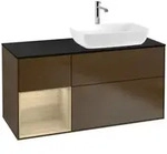 V&B Waschtischunterschrank Finion 120cm, Pl bla m, Reg Oa ven, wal ven