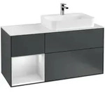 V&B Waschtischunterschrank Finion 120cm, Pl w m, Rg l w m La, md bl. m Lac