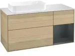 V&B Waschtischunterschrank Finion 120cm, Pl w m, Rg r md bl. m Lac, Oa ven