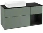 V&B Waschtischunterschrank Finion 120cm, Pl b m, Rg r b m Lac, Oli. m Lac