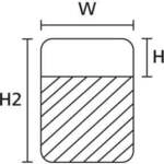 Hellermann Tyton Etiketten selbstlamin. 596-00124 wei&szlig; transparent 1500