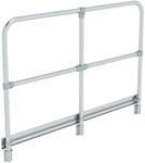 MUNK Gel&auml;nder starr f&uuml;r Plattforml&auml;nge 1260 mm