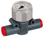 Riegler Manometer &raquo;lineonline&laquo;, Schlauch - Schlauch, f&uuml;r Schlauch-&Atilde;&tilde; 8