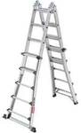Hailo Aluminium-Multifunktionsleiter Master M100 4 x 5 Stufen