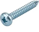 ISO 7049 Form CZ Linsenkopf-Blechschraube VG 3,9x22 Stahl galvanisch verzinkt PZ