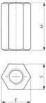 AMF Befestigungssatz 7600BF-43 M16x20
