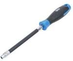 BGS Flexibler Schraubendreher mit Rundgriff 70024, E-Profil E 8, Klingenl&auml;nge 150 mm
