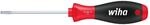 Wiha Schraubendreher SoftFinish Schlitz mit Rundklinge 10,0 mm x 200 mm