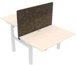 STIER Trennwand f&uuml;r Team-Schreibtisch 501-88 120x80cm