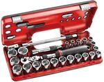 Facom Steckschl&uuml;ssel-Set 1/2Z D-Box, 21-tlg