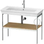 Duravit Waschtisch-Konsole White Tulip 98,4x45cm, Me, bo, HTH re, Ei Nat mass.