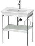 Duravit Waschtisch-Konsole White Tulip 68,4x45cm, Me, bo, HTH re, we s-matt