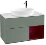 V&B Waschtischunterschrank Finion 100, Pl wh. m, Reg Peo m Lac, Oli. m Lac ;...
