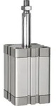 Riegler Kompaktzyl., einfachw., AG, ausgef&uuml;r, &Atilde; ̃40, Hub25, G1/8, ISO21287