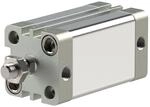 Riegler Kompaktzylinder, doppeltwirkend, AG, K-&Atilde;&tilde;50, Hub15, G1/8, ISO21287