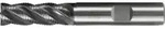 PFERD TOOLS VHM-Fr&auml;ser &Oslash;8mm, 4 Schneiden, mit Schruppverzahnung, 2xDC, Fase...