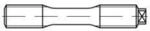 DIN 2510 Form L Dehnschraube M20x95 1.7709 (21CrMoV5-7) blank m. 2 Muttern