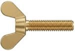 DIN 316 Fl&uuml;gelschraube deutsche Form M10x50 Temperguss galvanisch verzinkt