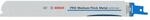 Bosch S&auml;bels&auml;geblatt PRO Medium-Thick Metal precise S1137BEF 1,1 x 25 x 225mm
