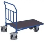 VARIOfit Wagen mit Ladefl&auml;che aus Siebdruckplatte 1.030 x 700 mm