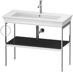 Duravit Waschtisch-Konsole White Tulip 98,4x45cm, Me, bo, HTH li, graph s-matt