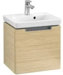 V&B Waschtischunterschrank Subway 2.0 44x42x35,2cm, Griff chrom, nordic oak
