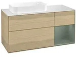 V&B Waschtischunterschrank Finion 120cm, Pl w m, Reg re Oli. m Lac, Oa ven