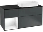 V&B Waschtischunterschrank Finion 120cm, Pl b m, Rg l g w La, md bl. m Lac