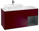 V&B Waschtischunterschrank Finion 120cm, Pl w m, Rg re md bl. m Lac, Peo m