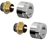 Flamco Design-Klemmverschraubung F 11 G 3/4 15x1mm MS hgl-vc