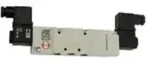 Riegler 2x3/2-Wegeventil, elektropn., monostabil, G 1/4, NC, 230 V AC