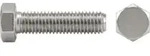 DIN 933/ISO 4017 Sechskantschraube VG M6x25 Edelstahl A4 70 blank