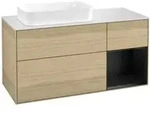V&B Waschtischunterschrank Finion 120cm, Pl w m, Reg re bla m Lac, Oa ven