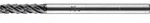 PFERD Tungsten carbide burrs ZYAS 0313/3 ALLROUND HC-FEP