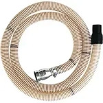 cleancraft PU-Schlauch &Oslash; 50 mm 4 m antistatisch mit Anschl&uuml;ssen