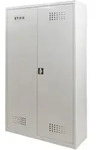 STIER Umweltschrank mit 4 verzinkten Wannenb&ouml;den 1950x1200x420 mm